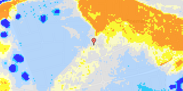 Ekstrem regn på Højdevej 10B