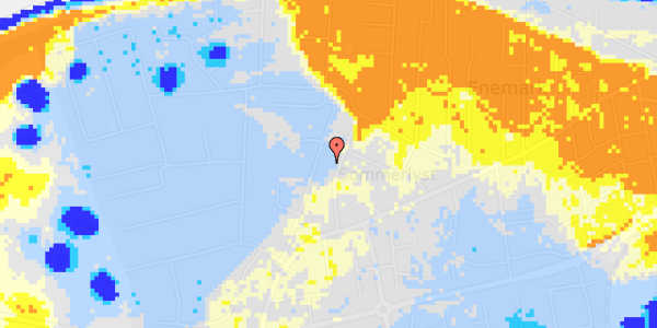 Ekstrem regn på Højdevej 13