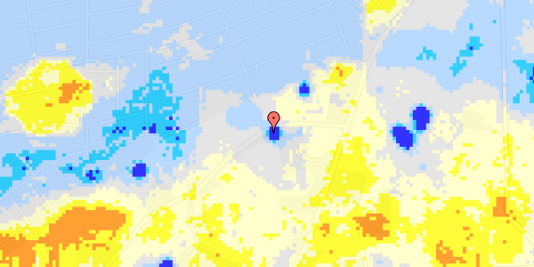 Ekstrem regn på Jydebjergvej 30