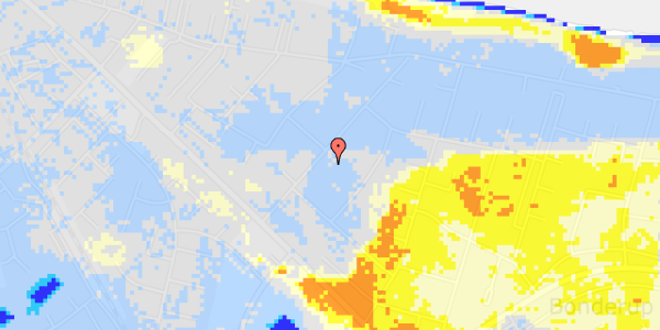 Ekstrem regn på Kattegatvej 14