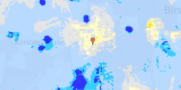 Ekstrem regn på Kirkevej 35C, . 314