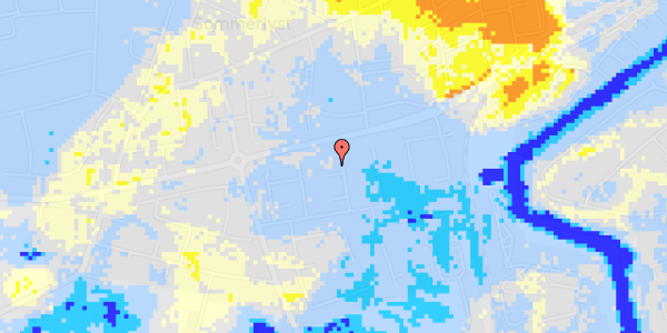 Ekstrem regn på Langdraget 315