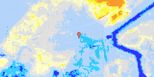 Ekstrem regn på Langdraget 325