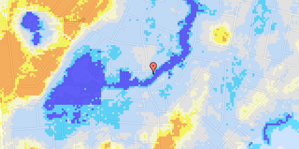 Ekstrem regn på Lille Sandbjerg 2