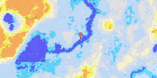 Ekstrem regn på Lille Sandbjerg 9