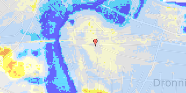 Ekstrem regn på Linde Alle 27