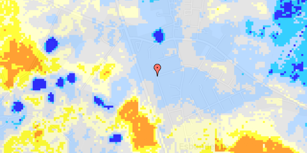 Ekstrem regn på Lucernevej 39