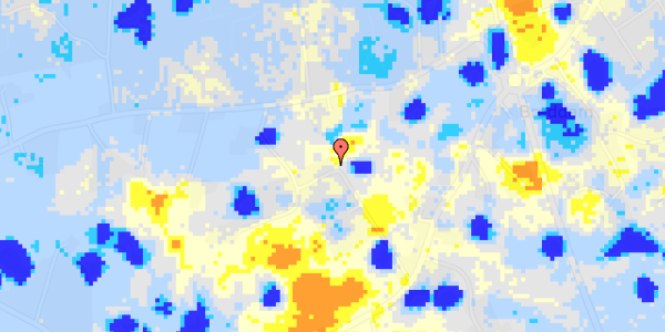 Ekstrem regn på Mosevej 14