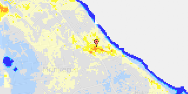 Ekstrem regn på Munkerup Have 66