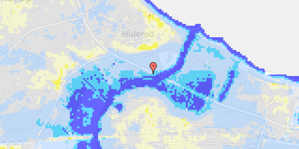 Ekstrem regn på Munkerup Strandvej 3