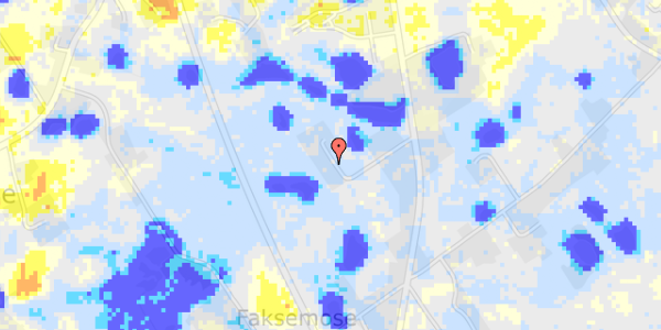 Ekstrem regn på Mårumvej 50