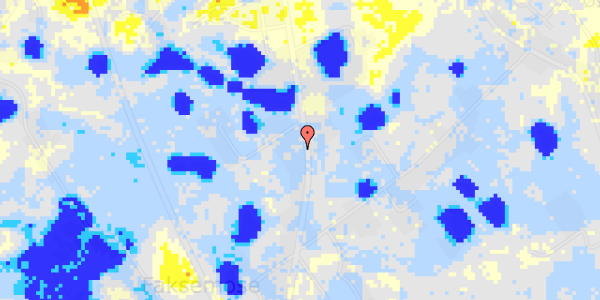 Ekstrem regn på Mårumvej 54