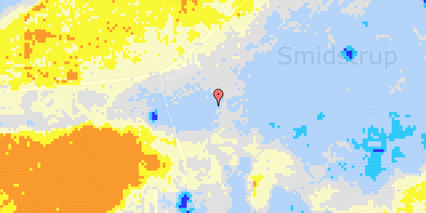 Ekstrem regn på Nellikevej 3