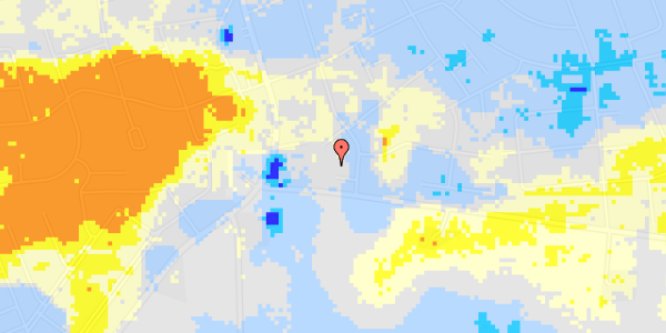 Ekstrem regn på Nellikevej 42