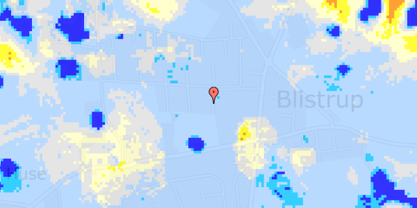 Ekstrem regn på Niels Lorentzens Vej 29