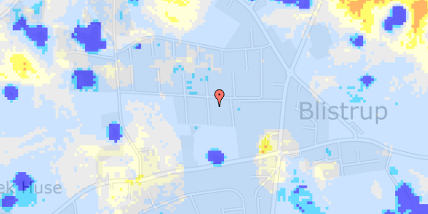 Ekstrem regn på Niels Lorentzens Vej 35