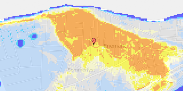 Ekstrem regn på Nordlævej 10