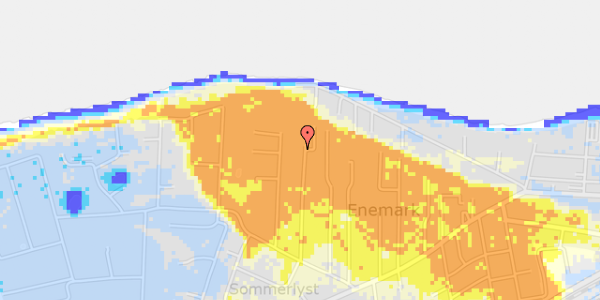 Ekstrem regn på Nordlævej 11