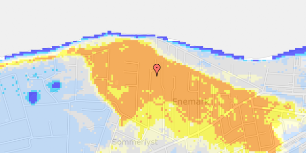 Ekstrem regn på Nordlævej 16