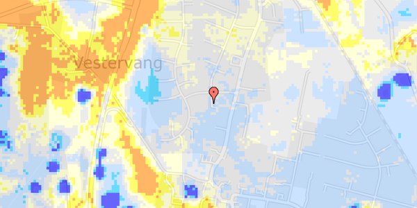 Ekstrem regn på Ravnstrup Alle 4