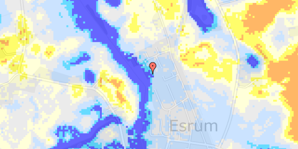 Ekstrem regn på Rishave Park 19