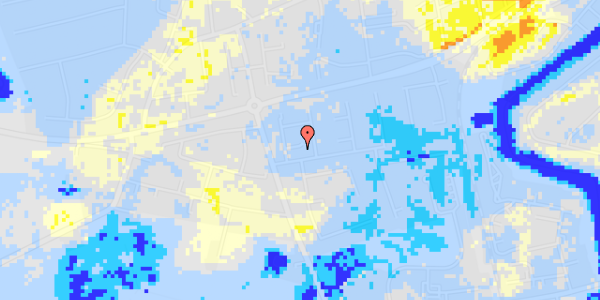 Ekstrem regn på Rosengården 145