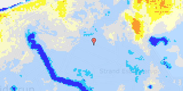 Ekstrem regn på Rosmosevej 12