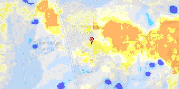 Ekstrem regn på Ruttebakken 23