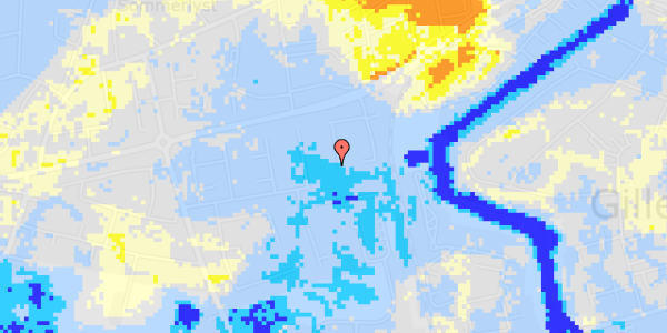 Ekstrem regn på Solgården 20