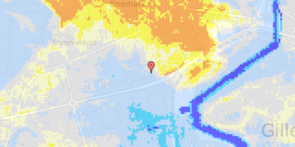 Ekstrem regn på Solkrogen 9