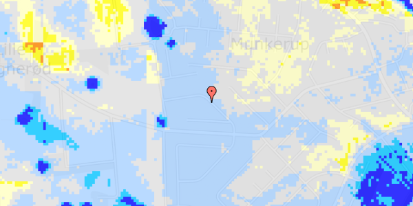 Ekstrem regn på Stenhøjen 23