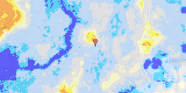 Ekstrem regn på Store Damms-Åsen 27