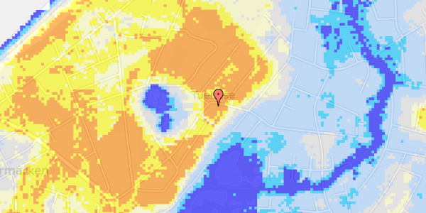 Ekstrem regn på Strandgårdsvej 2