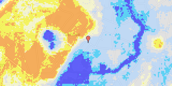 Ekstrem regn på Strandgårdsvej 10