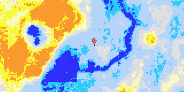 Ekstrem regn på Strandgårdsvej 24