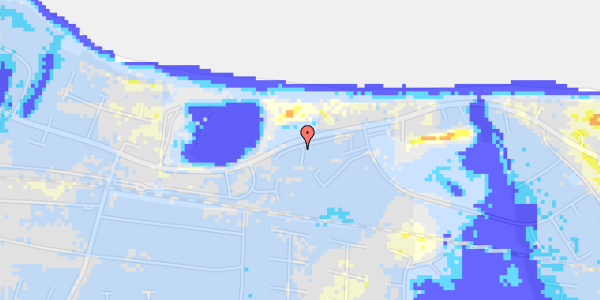 Ekstrem regn på Strandkrogen 2D