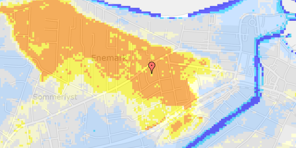 Ekstrem regn på Strågårdsvej 7