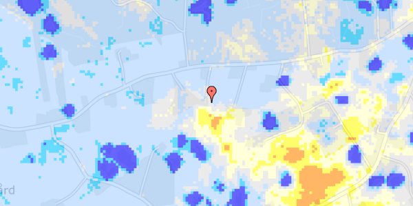 Ekstrem regn på Valbyvej 45