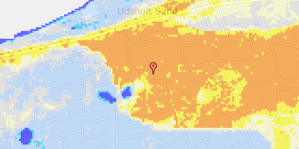 Ekstrem regn på Vangegærdet 6