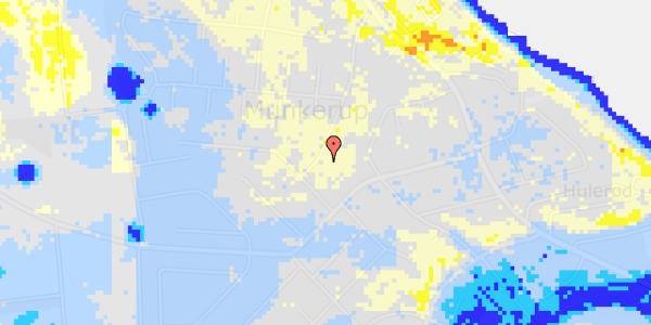 Ekstrem regn på Ved Skellet 21