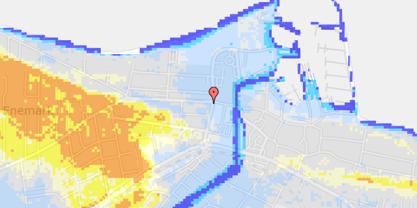 Ekstrem regn på Vesterbrogade 7, 2. 