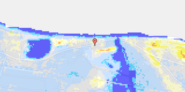 Ekstrem regn på Villingebæk Strandvej 611B