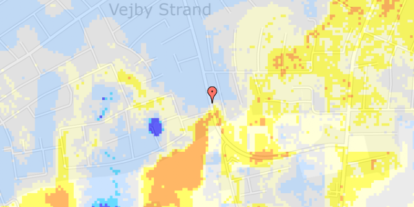 Ekstrem regn på Avlegårdsvej 2