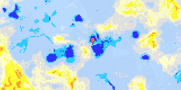 Ekstrem regn på Boagervej 21