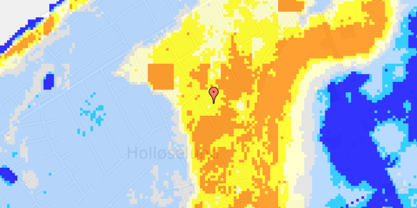 Ekstrem regn på Bragesvej 21