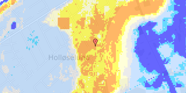 Ekstrem regn på Bragesvej 25