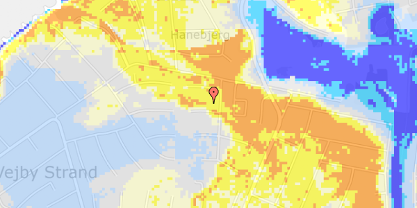 Ekstrem regn på Brantebjerg 4