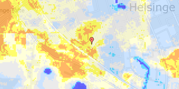 Ekstrem regn på Bymosevej 42