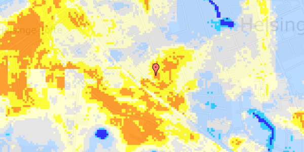 Ekstrem regn på Bymosevej 50