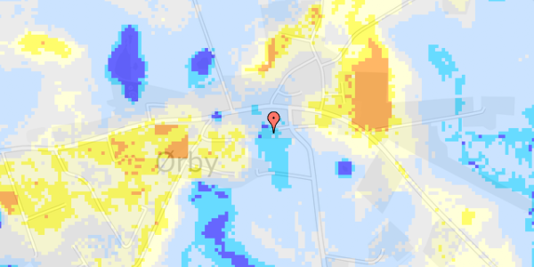 Ekstrem regn på Damhaven 5